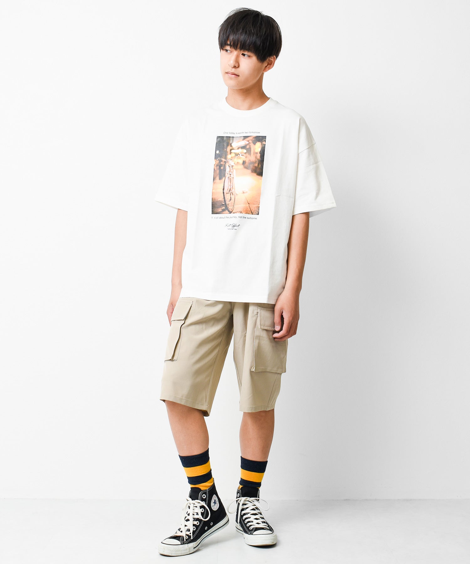 ラット エフェクト RAT EFFECT ドライポリエステルカーゴハーフパンツ