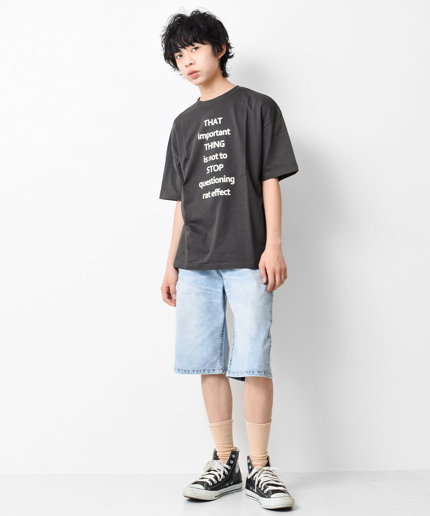 ラット エフェクト RAT EFFECT THATロゴプリントTシャツ