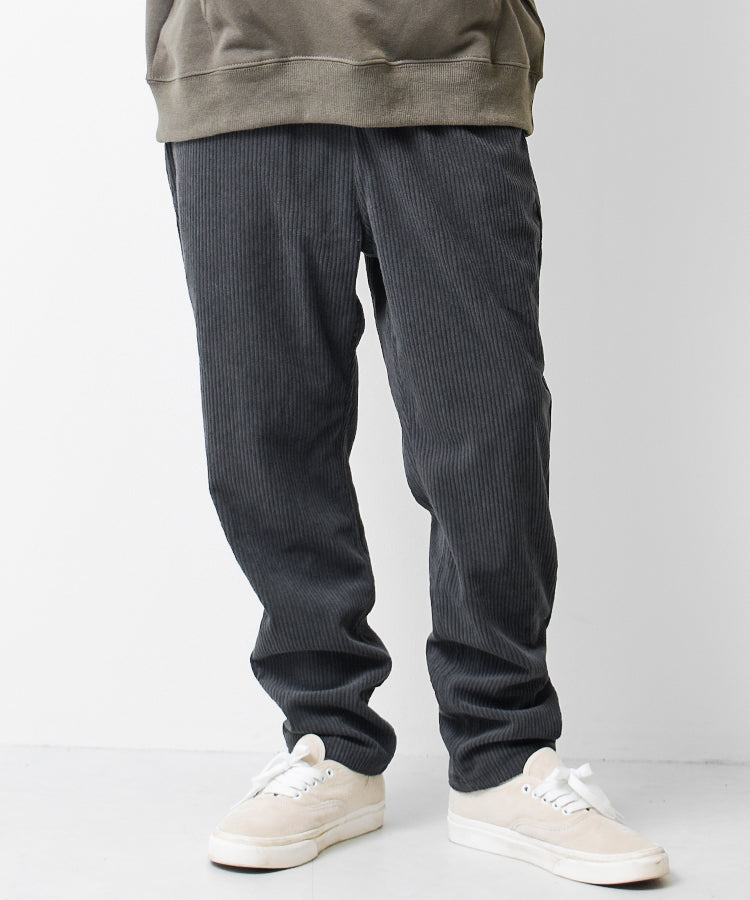 ラット エフェクト RAT EFFECT コーデュロイサルエルパンツ,チャコール