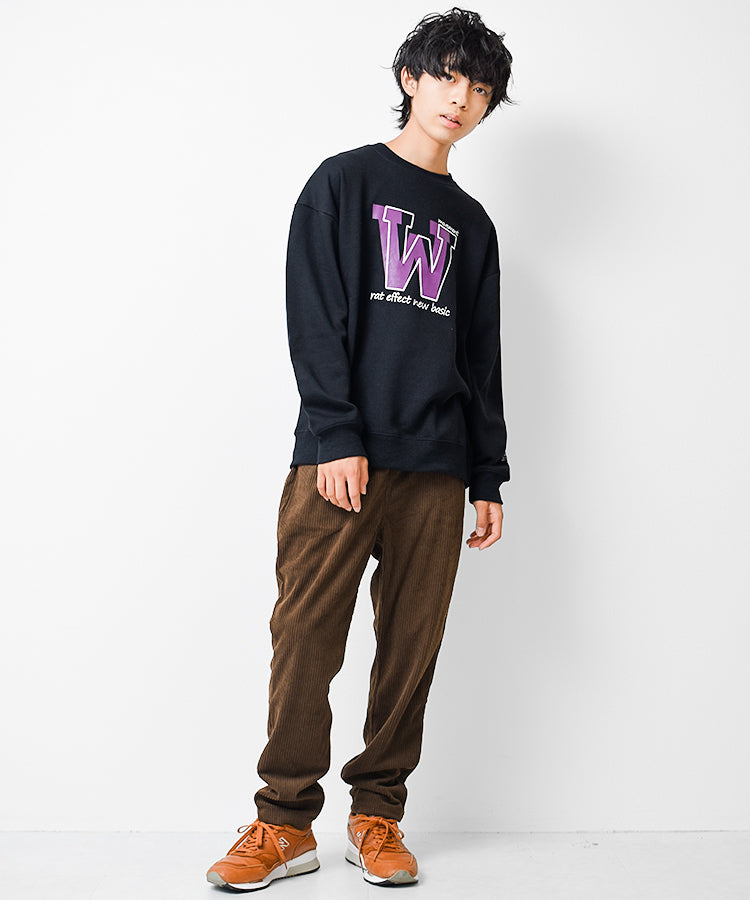 ラット エフェクト RAT EFFECT コーデュロイサルエルパンツ