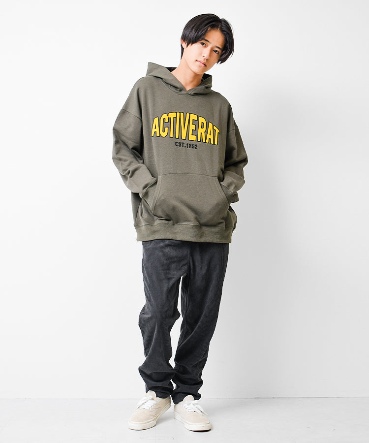ラット エフェクト RAT EFFECT コーデュロイサルエルパンツ