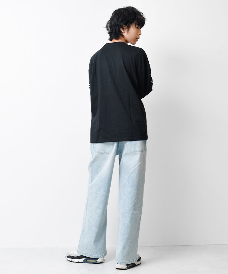 RAT EFFECT Wide Chemical Pants