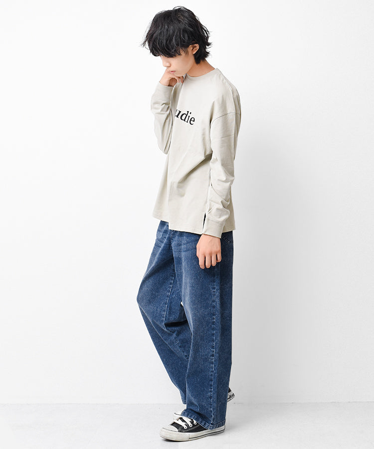 RAT EFFECT Wide Chemical Pants