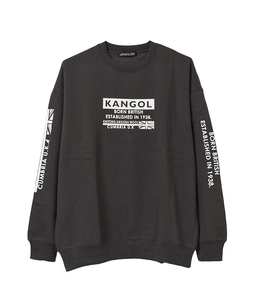 ラット エフェクト RAT EFFECT KANGOL別注裏起毛袖ロゴトレーナー