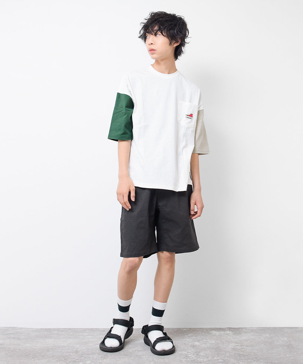 ラット エフェクト RAT EFFECT CONVERSE別注ポケット付スーパービッグTシャツ