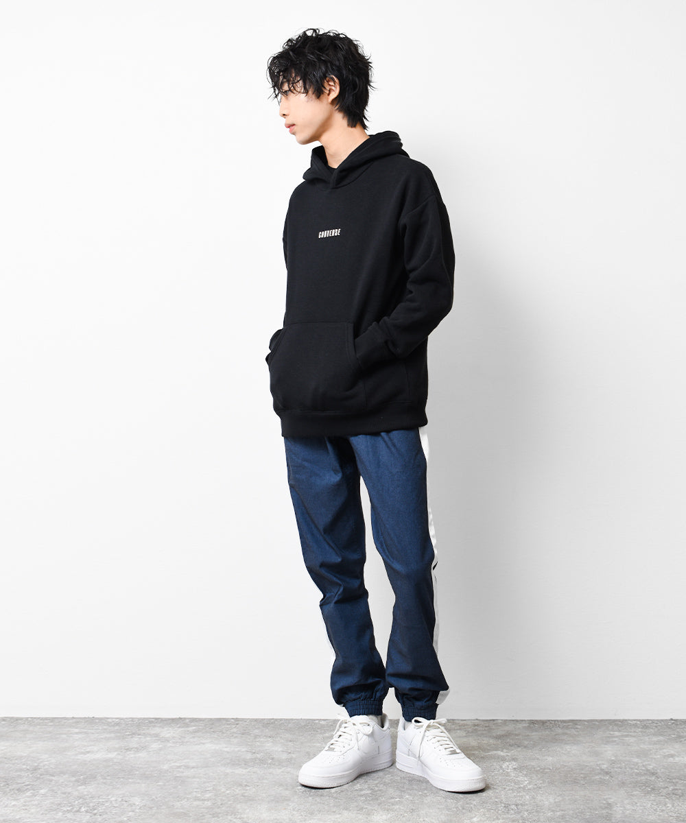 ラット エフェクト RAT EFFECT CONVERSE 別注裏起毛バックプリントフーディー