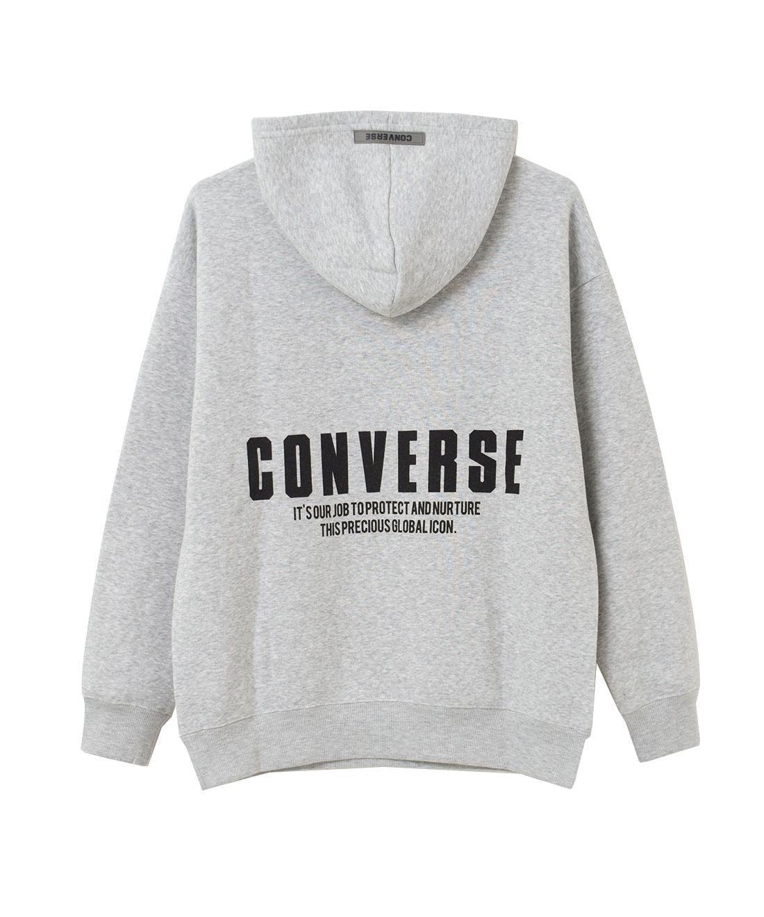 ラット エフェクト RAT EFFECT CONVERSE 別注裏起毛バックプリントフーディー