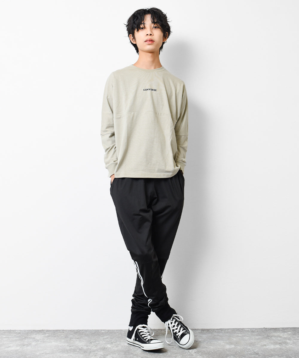 ラット エフェクト RAT EFFECT CONVERSE別注バックプリントロングTシャツ （チャコール） チャコール
