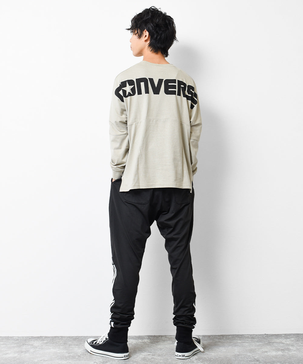 ラット エフェクト RAT EFFECT CONVERSE別注バックプリントロングTシャツ （チャコール） チャコール