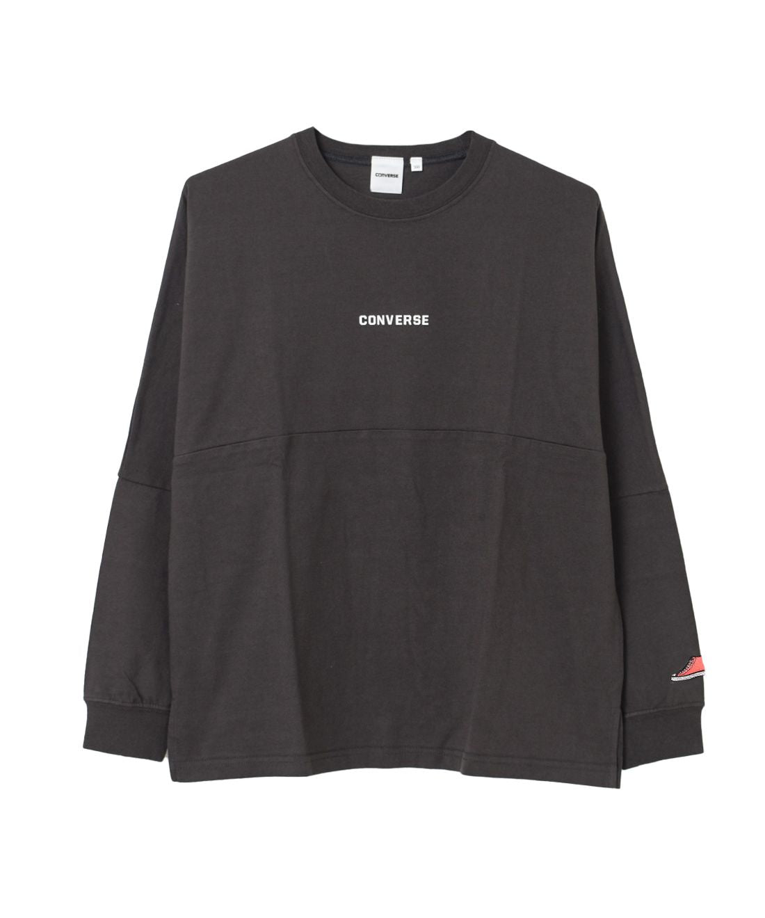 ラット エフェクト RAT EFFECT CONVERSE別注バックプリントロングTシャツ （チャコール） チャコール