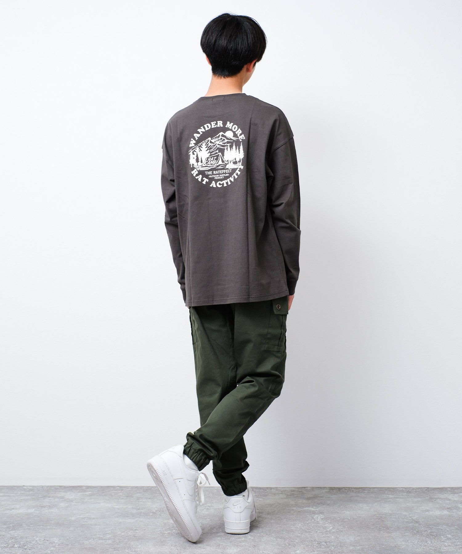 ラット エフェクト RAT EFFECT RAT ACTIVITY ロングTシャツ