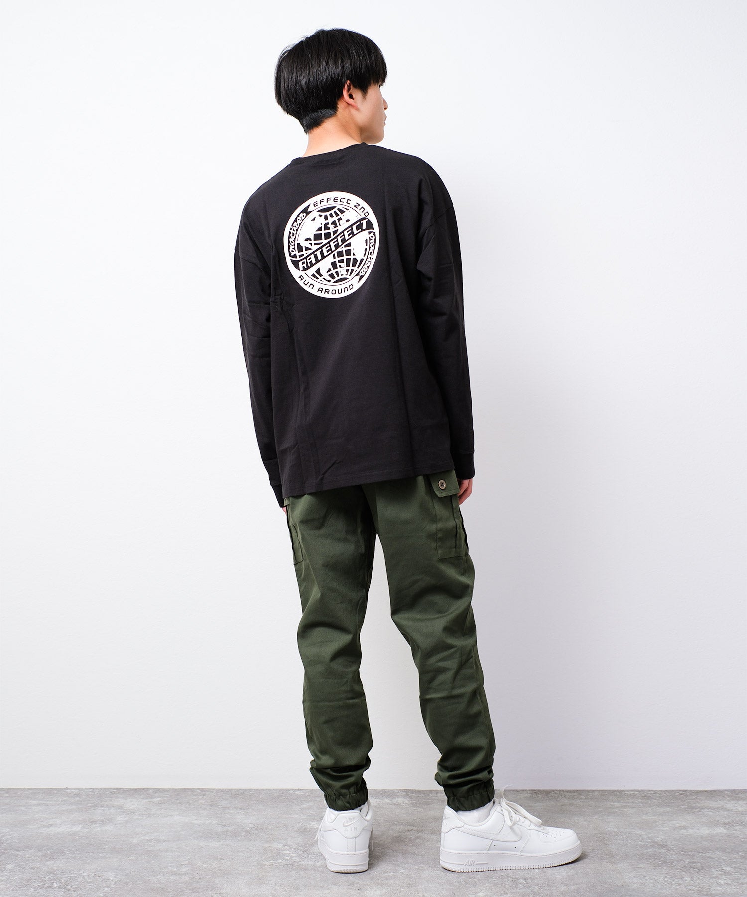 ラット エフェクト RAT EFFECT EFFECT 2ND ロングTシャツ （ライトグレー） ライトグレー