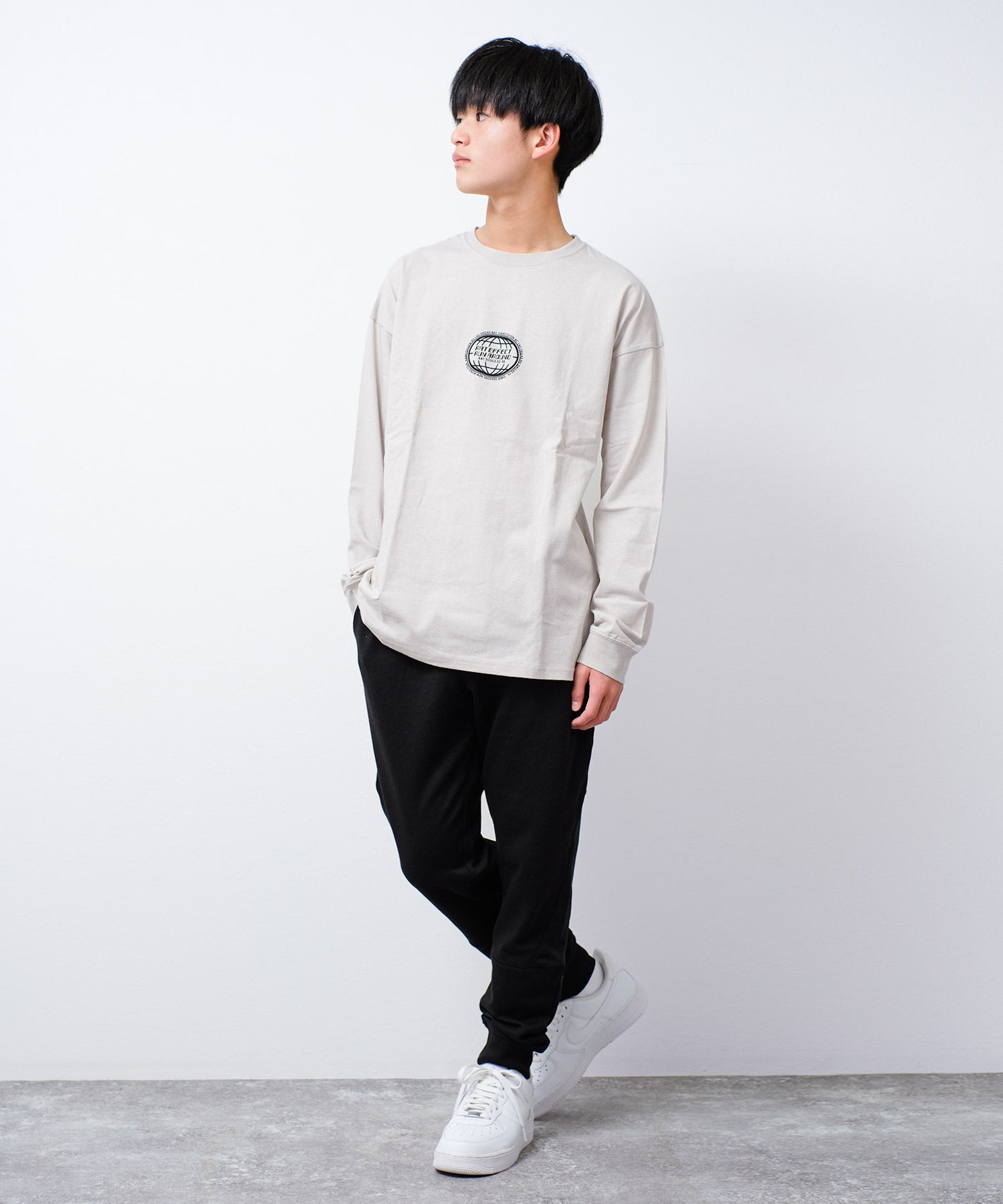 ラット エフェクト RAT EFFECT EFFECT 2ND ロングTシャツ （ライトグレー） ライトグレー