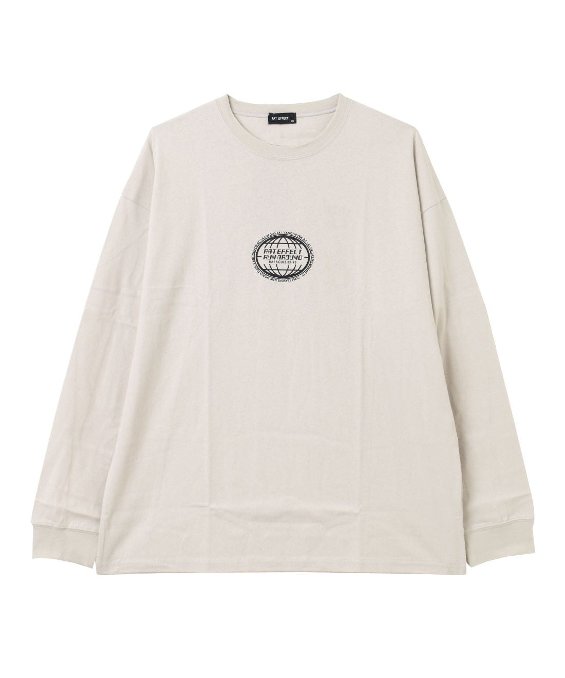 ラット エフェクト RAT EFFECT EFFECT 2ND ロングTシャツ （ライトグレー） ライトグレー