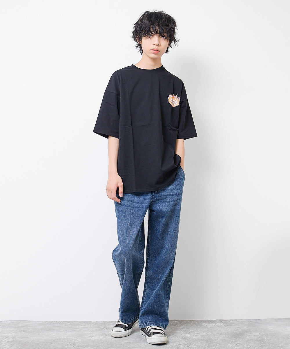 ラット エフェクト RAT EFFECT RATFIREビッグTシャツ （ブラック） ブラック