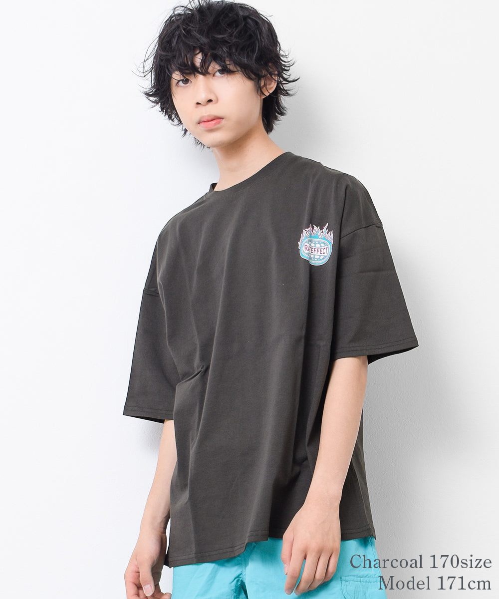 ラット エフェクト RAT EFFECT RATFIREビッグTシャツ （ブラック） ブラック