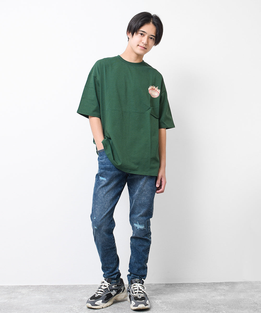 ラット エフェクト RAT EFFECT RATFIREビッグTシャツ （ブラック） ブラック