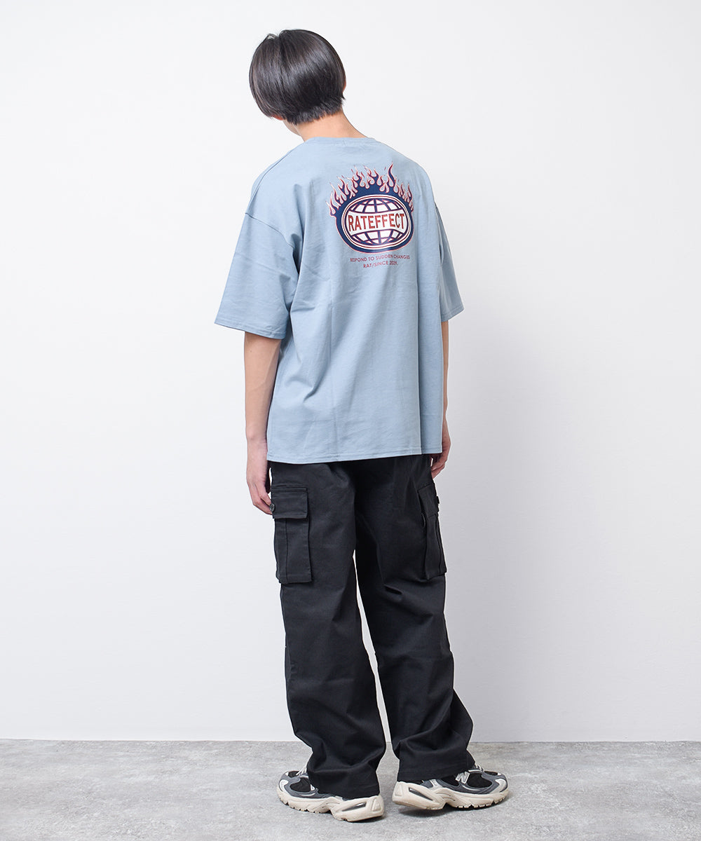 ラット エフェクト RAT EFFECT RATFIREビッグTシャツ （ブラック） ブラック