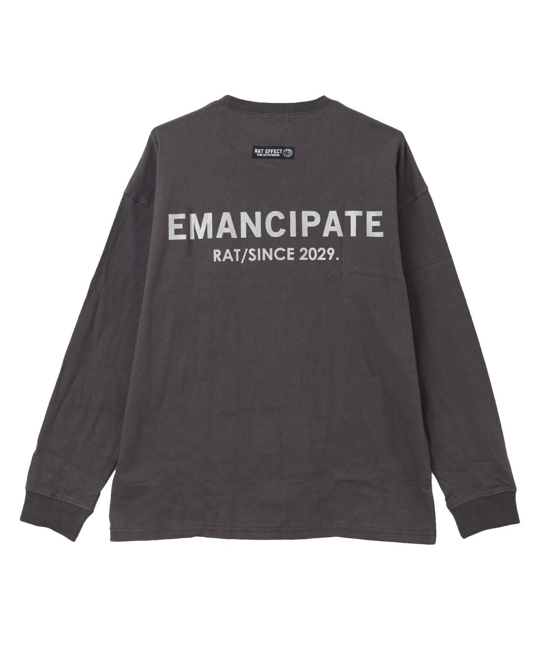 ラット エフェクト RAT EFFECT EMANCIPATE リフレクター ロングTシャツ
