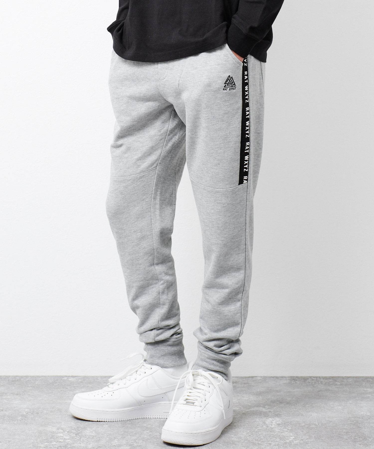 ラット エフェクト RAT EFFECT ラインロゴスウェットパンツ
