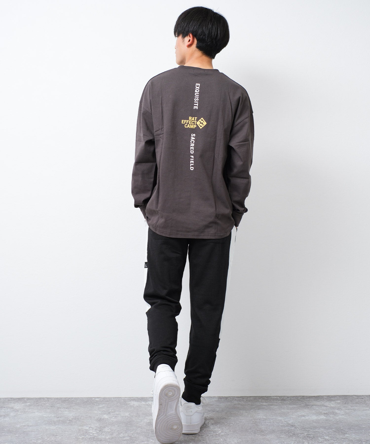 ラット エフェクト RAT EFFECT サイドライン配色スウェトパンツ