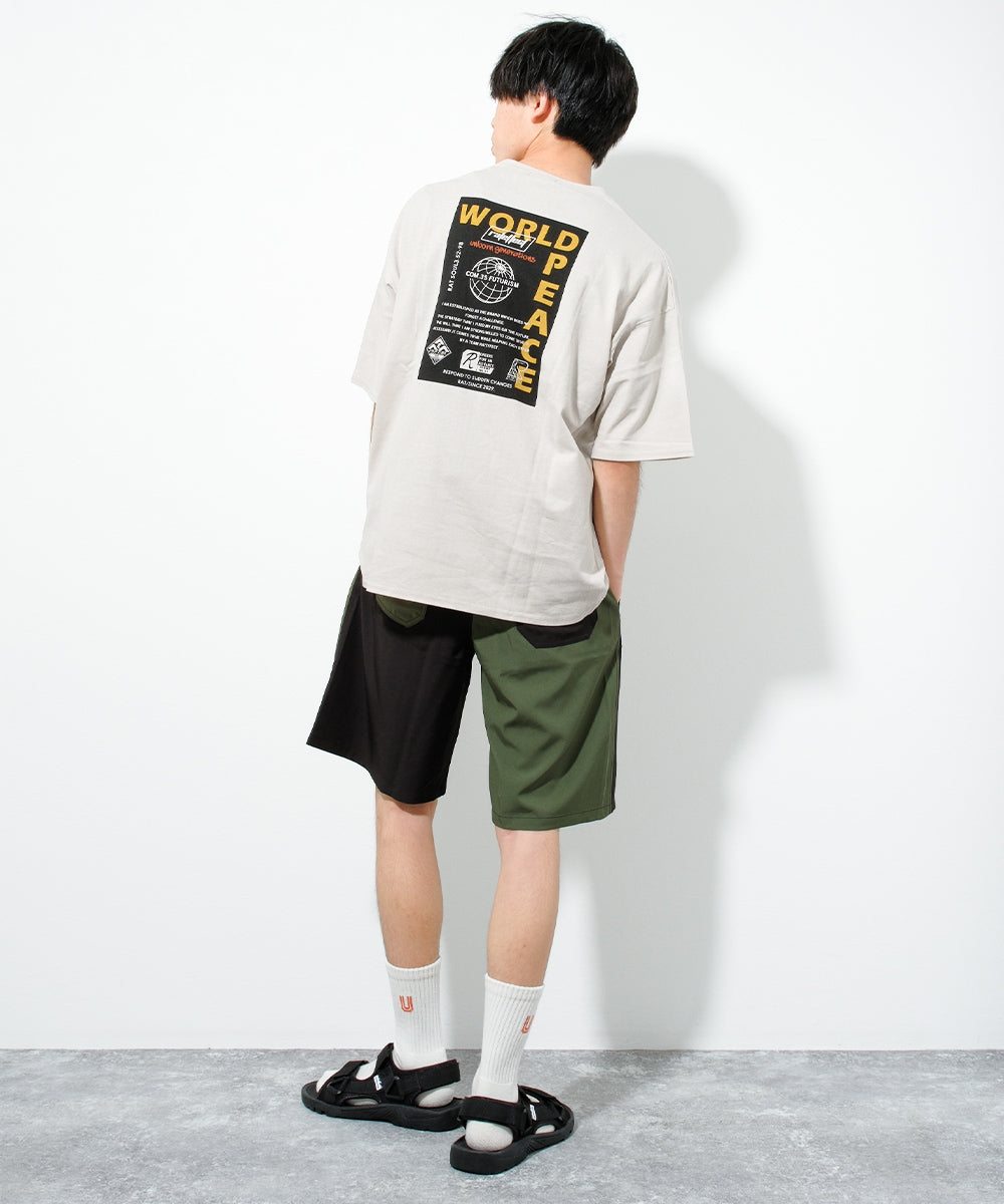 ラット エフェクト RAT EFFECT PEACEポケBIG Tシャツ