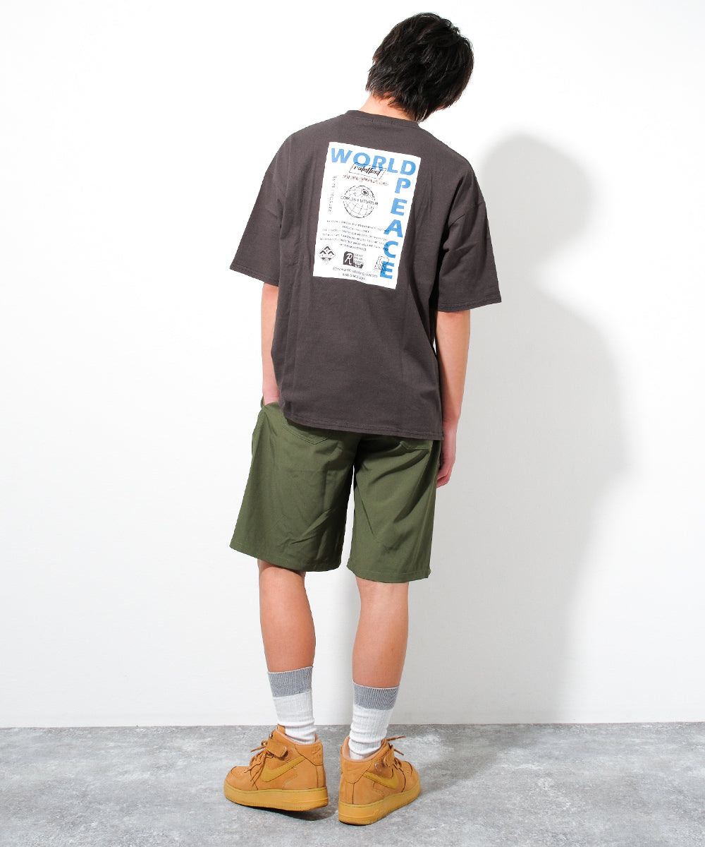 ラット エフェクト RAT EFFECT PEACEポケBIG Tシャツ