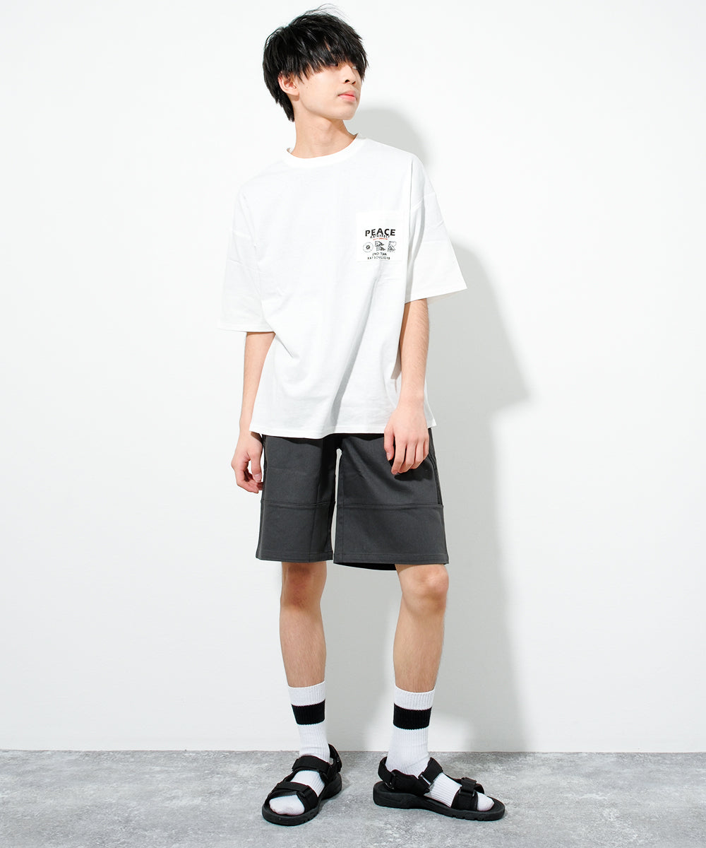 ラット エフェクト RAT EFFECT PEACEポケBIG Tシャツ