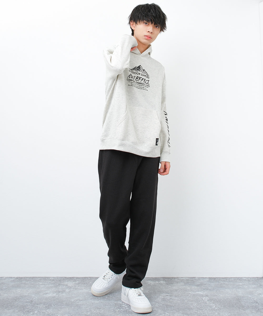 ラット エフェクト RAT EFFECT 裏起毛スウェットクライミングサルエルパンツ