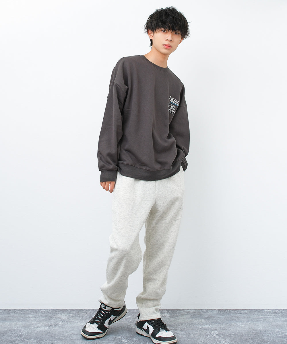ラット エフェクト RAT EFFECT 裏起毛WORLD PEACEスーパービッグトレーナー