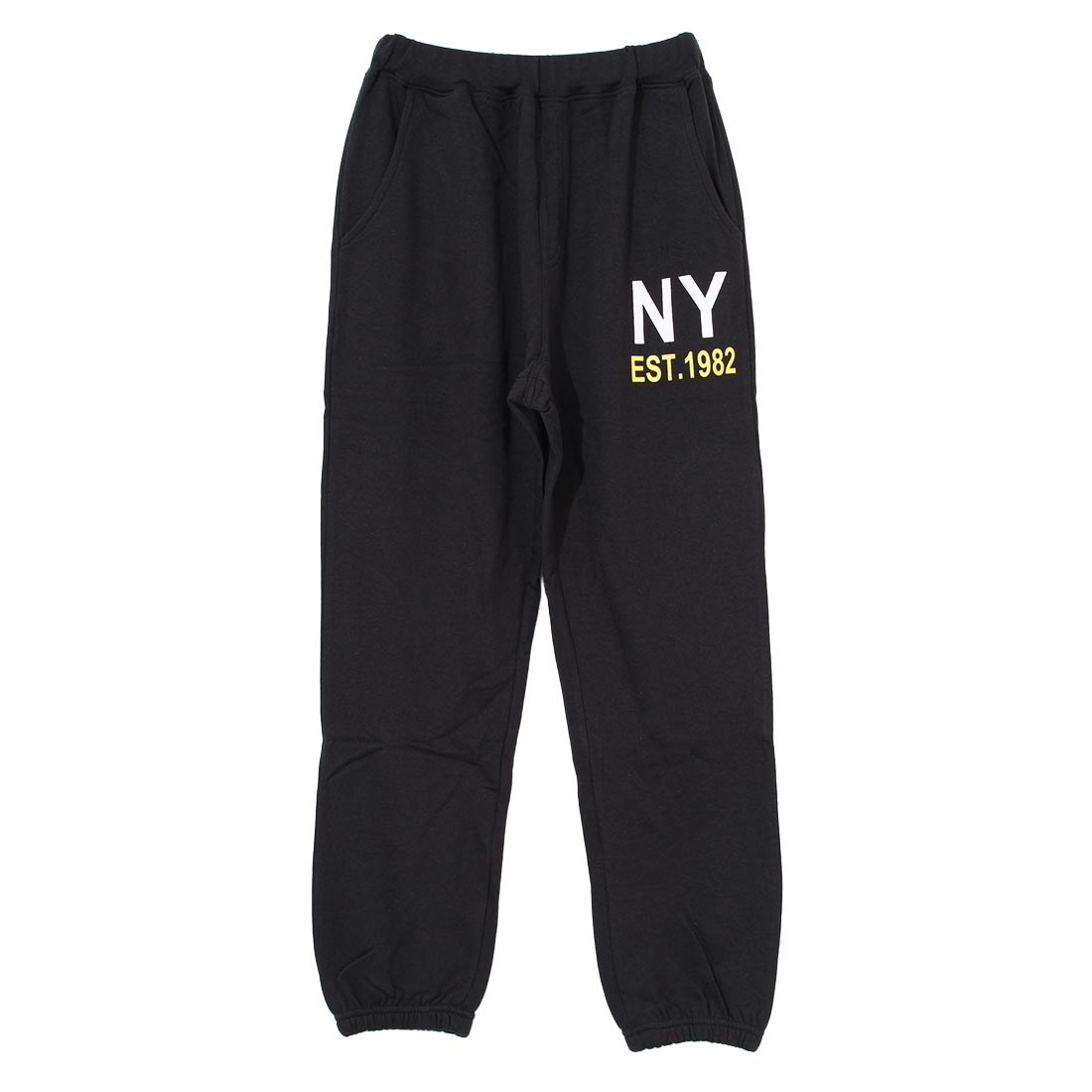 ラット エフェクト RAT EFFECT American Cityロゴスウェットパンツ （ブラック） ブラック