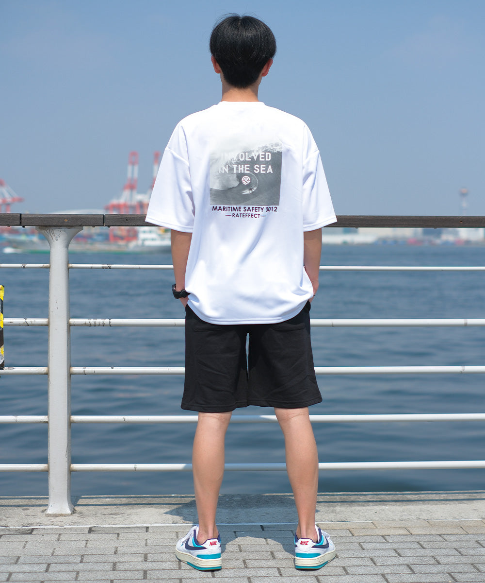 ラット エフェクト RAT EFFECT ネーム付き裏毛ショートパンツ （ブラック） ブラック