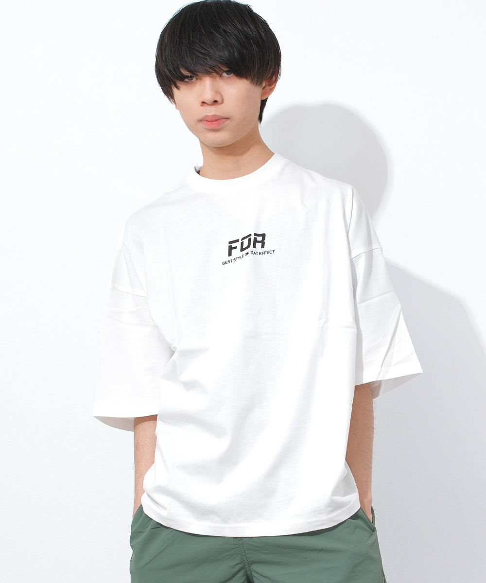 ラット エフェクト RAT EFFECT FORバックプリントスーパービッグTシャツ （オフホワイト） オフホワイト
