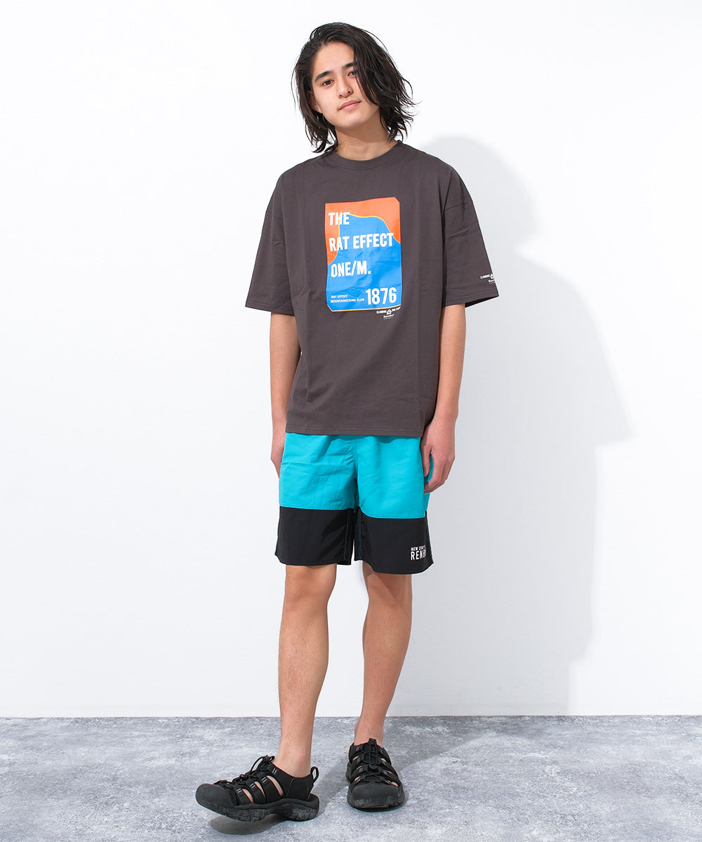 ラット エフェクト RAT EFFECT ONE/MビッグTシャツ （チャコールグレー） チャコールグレー
