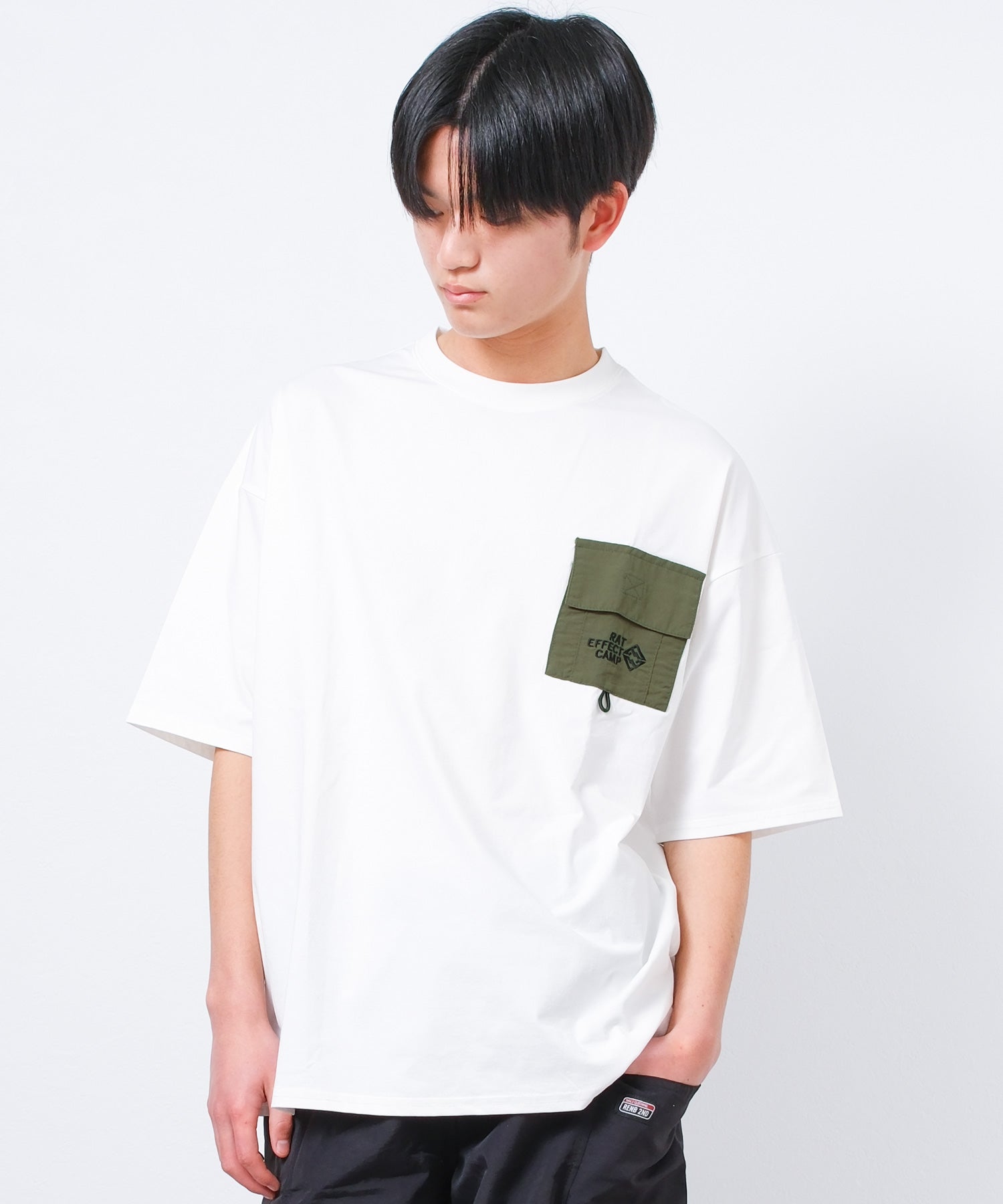 ラット エフェクト RAT EFFECT ひんやりドライRAT FIELDオーバーサイズTシャツ （オフホワイト） オフホワイト