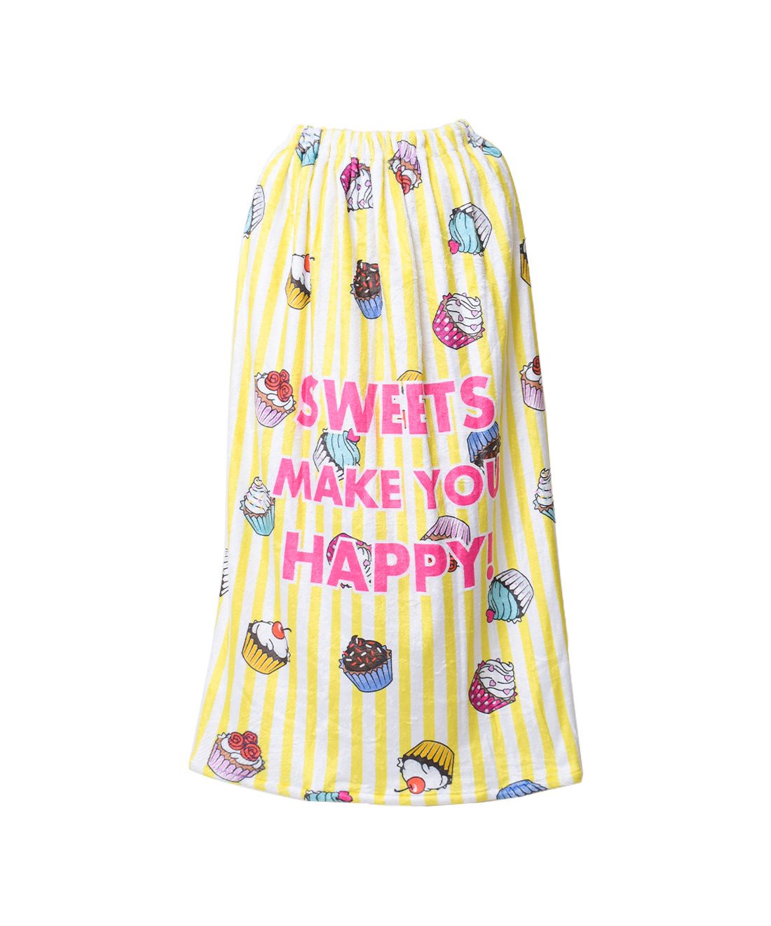 リコ シュクレ RiCO SUCRE REYESREYES蛋糕圖案96cm長卷毛巾【不接受退貨商品】