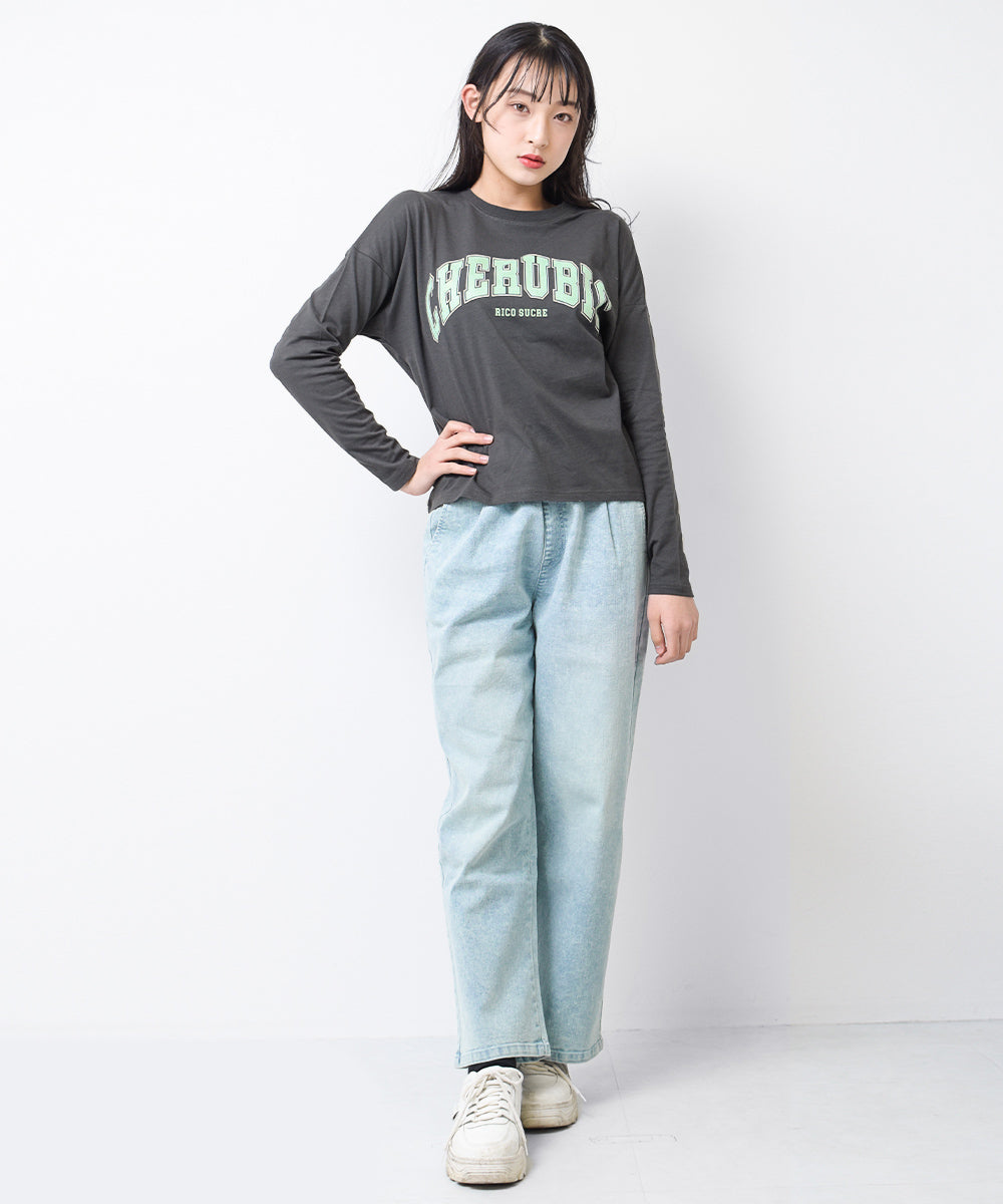 RiCO SUCRE Color Block Arch Logo T-Shirt