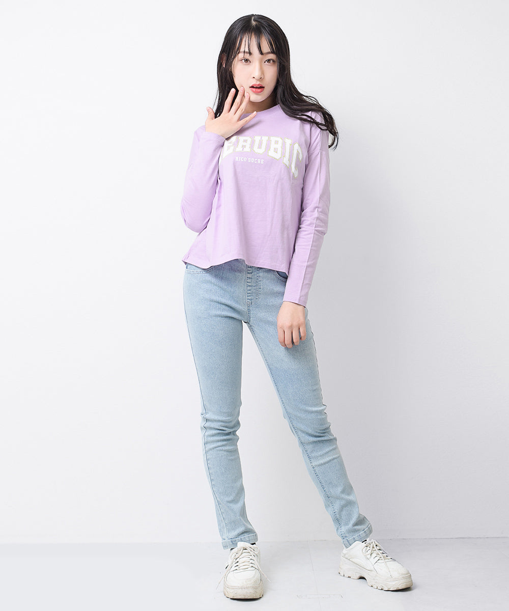 RiCO SUCRE Color Block Arch Logo T-Shirt