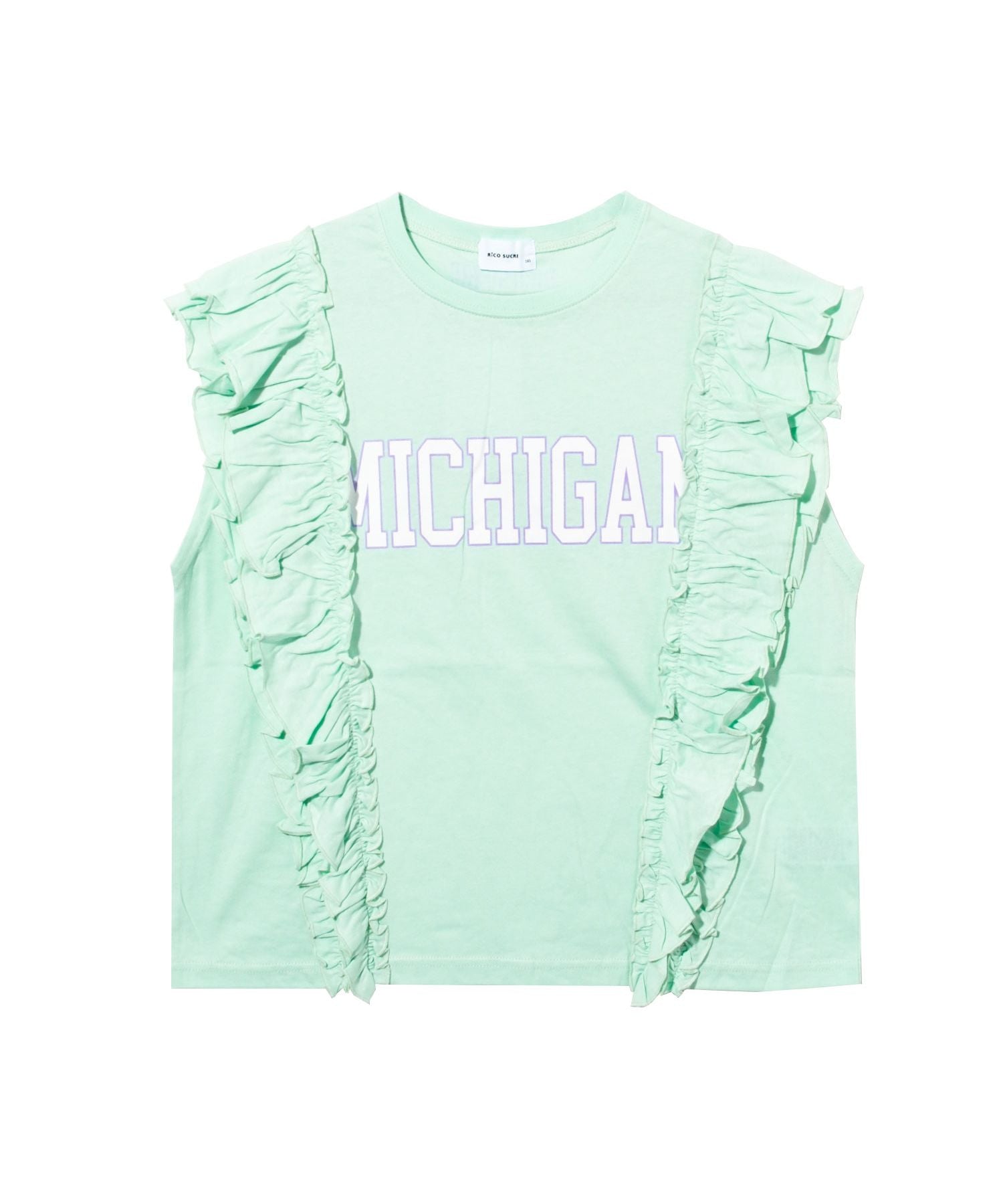 RiCO SUCRE College Logo Frill T-Shirt