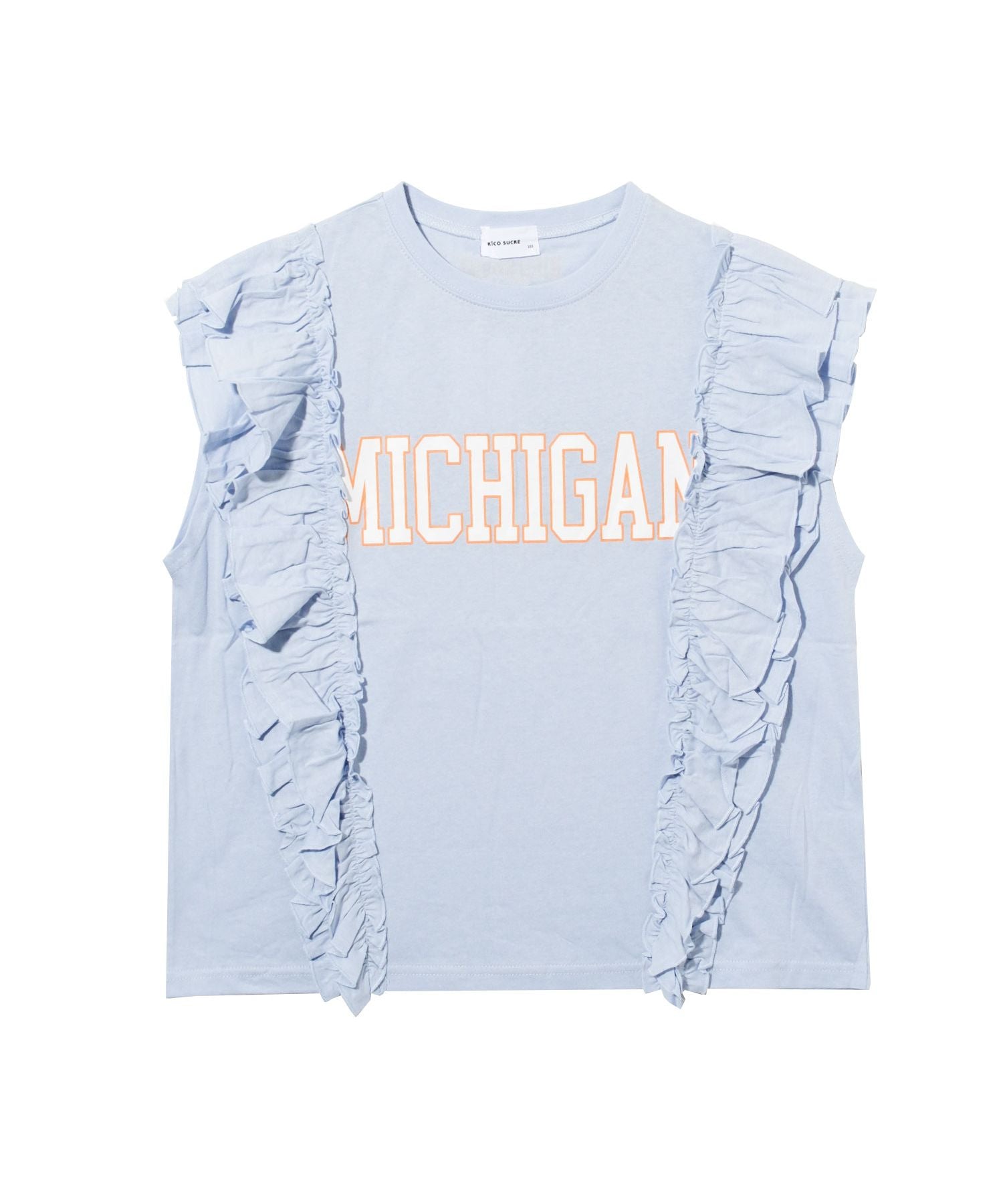 RiCO SUCRE College Logo Frill T-Shirt
