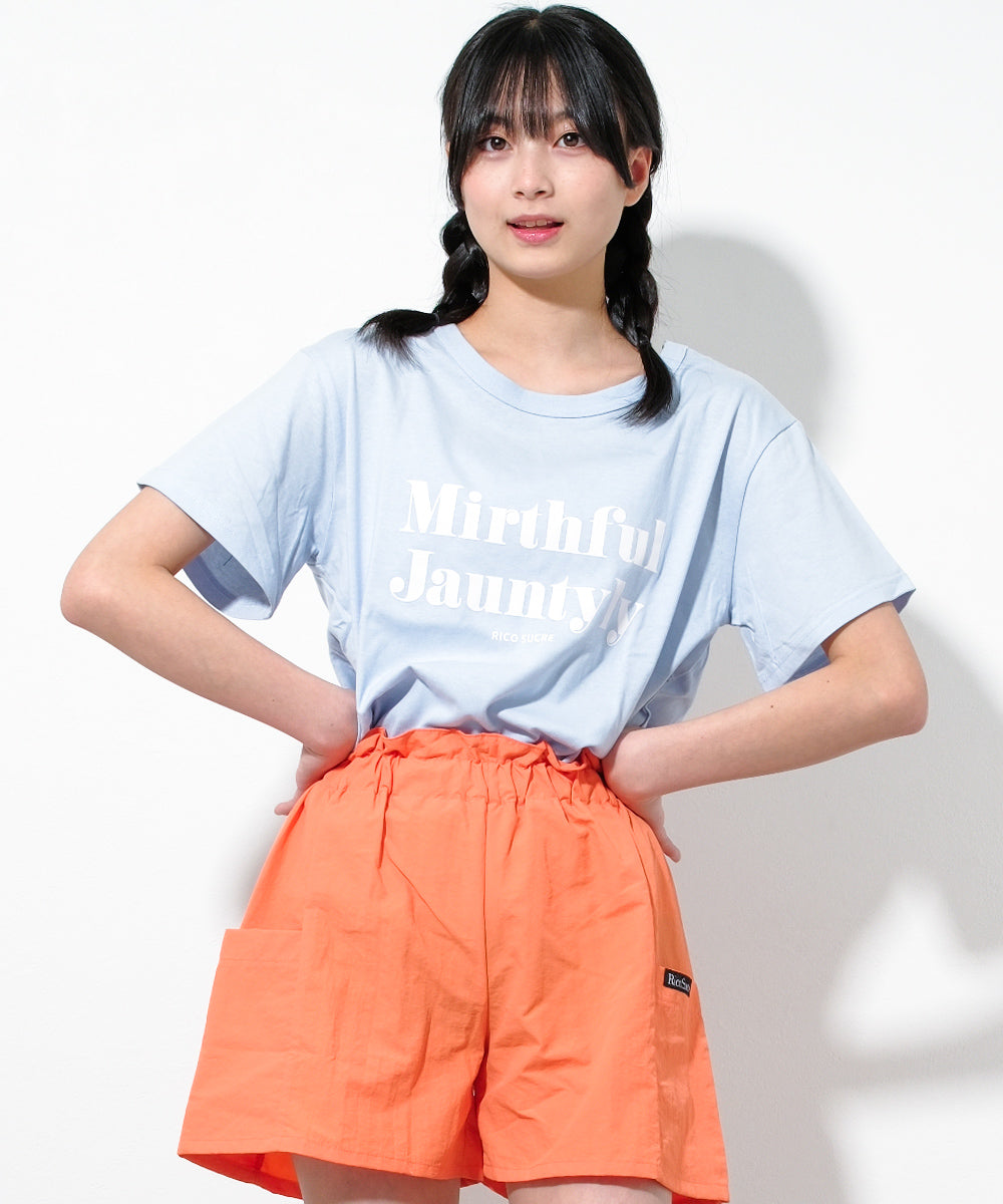 リコ シュクレ RiCO SUCRE 背交叉T恤