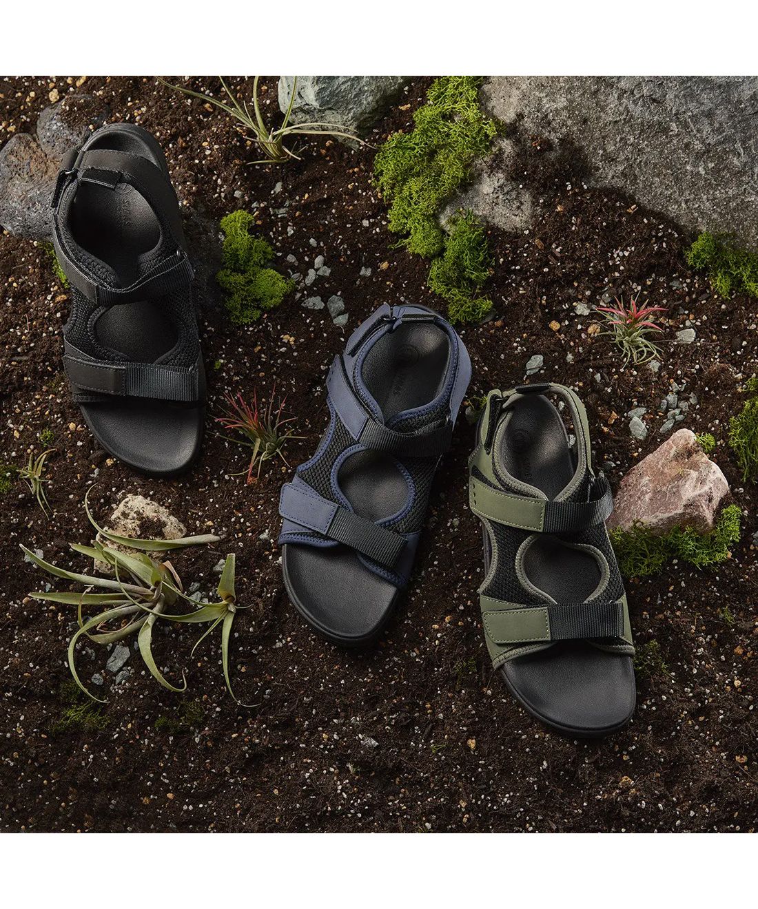 SIDAS SIDAS Men's Women's Sandals Recovery Sandals Strap 3D Sandals Soil Outdoor Lightweight Light SD-3DSSOI