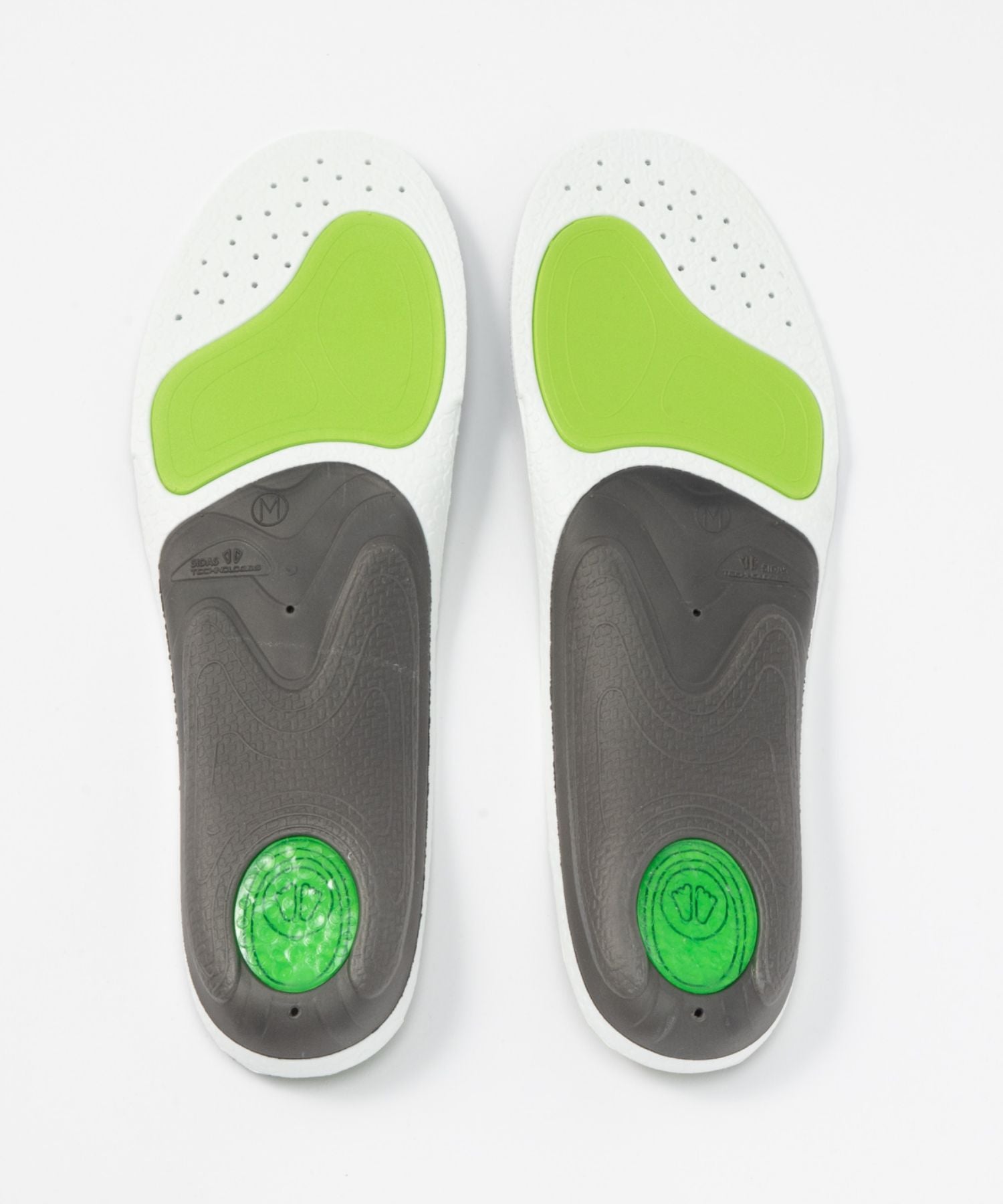 シダス SIDAS シダス SIDAS 3FEET ACTIV' MID インソール メンズ レディース シューズ 3フィート アクティブ ミッド ミドル 立体形状 中敷き 衝撃吸【返品不可商品】 （グリーンマルチ） グリーンマルチ