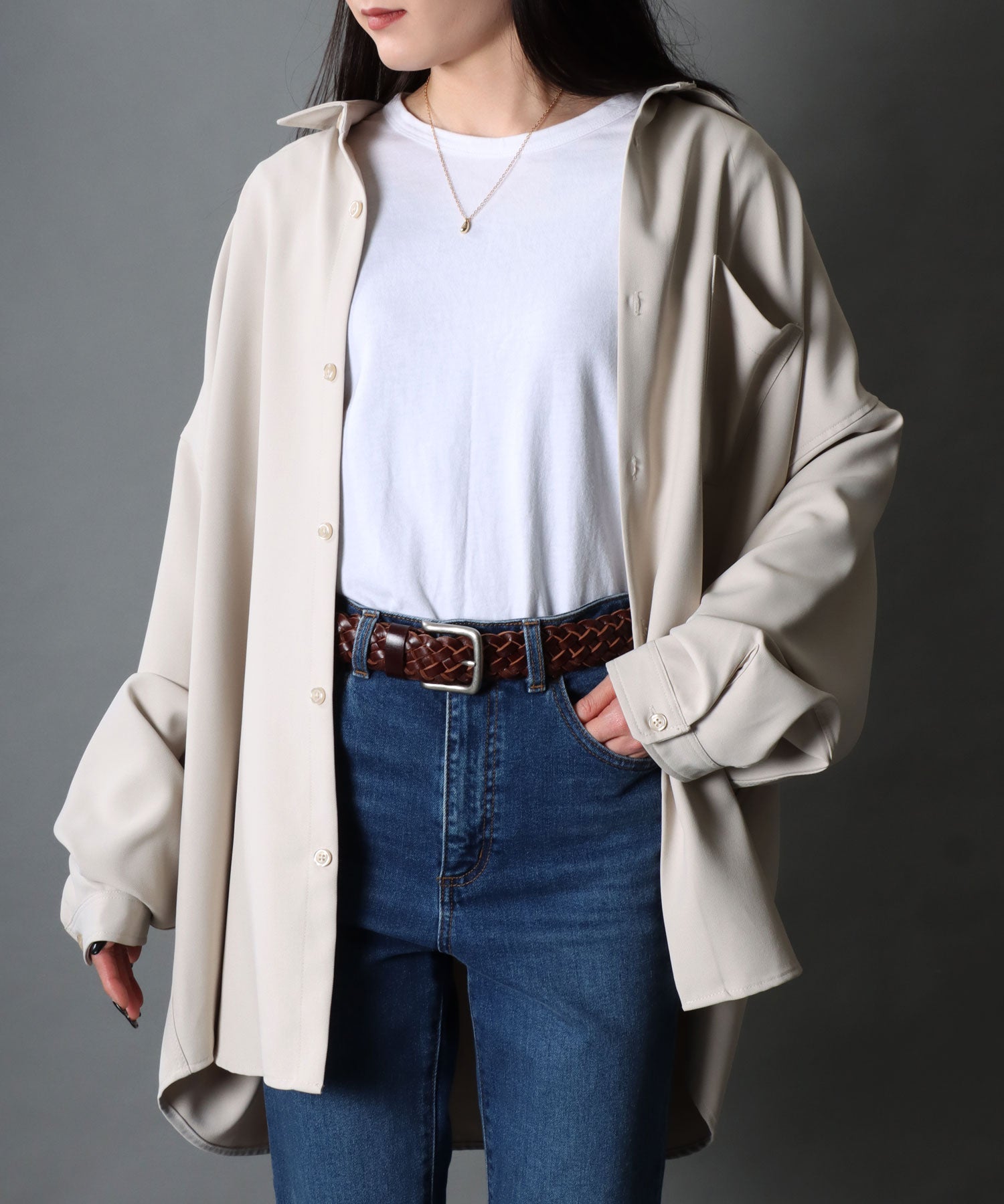 シトリー SITRY 【SITRY】【Levi's】35mm網狀皮革腰帶 革 男士 女士 腰帶 編織