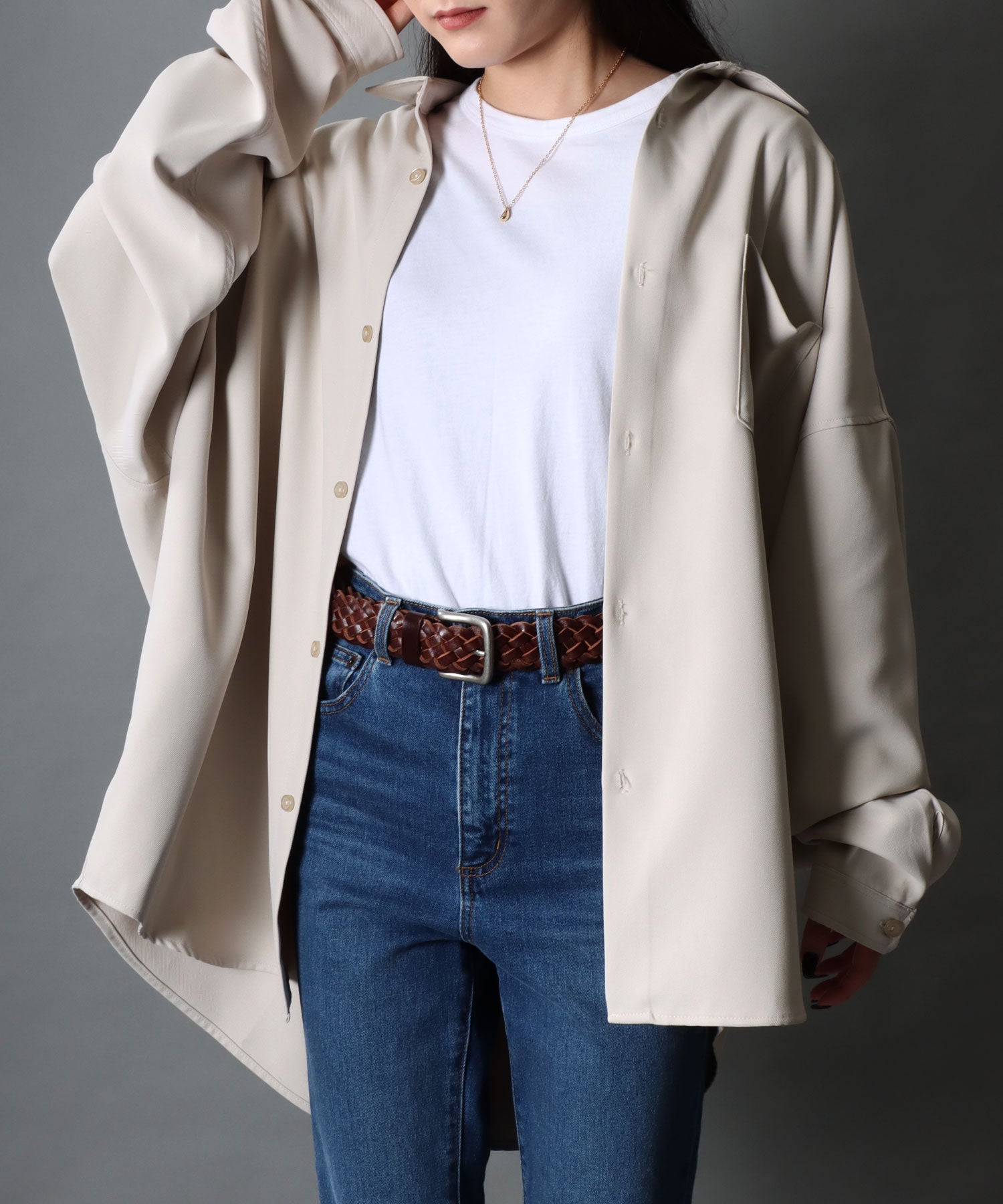 シトリー SITRY 【SITRY】【Levi's】35mm網狀皮革腰帶 革 男士 女士 腰帶 編織