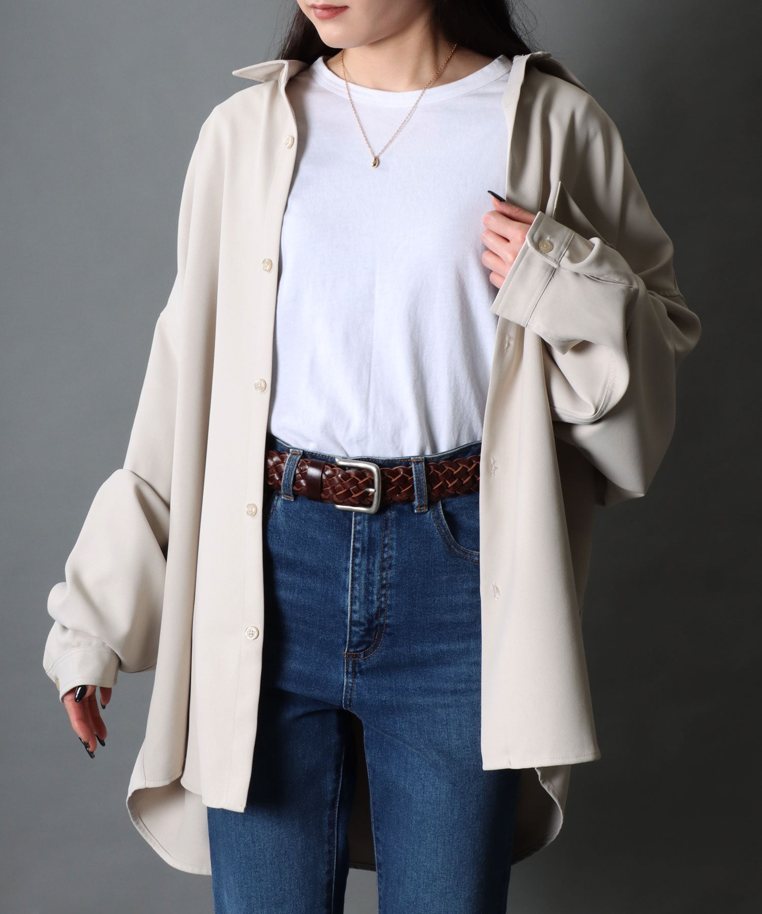 シトリー SITRY 【SITRY】【Levi's】35mm網狀皮革腰帶 革 男士 女士 腰帶 編織