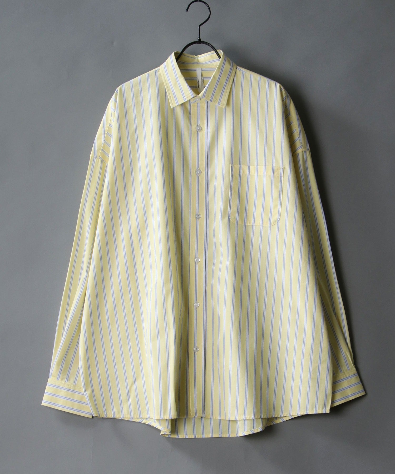 シトリー SITRY 【SITRY】超大碼 落肩 寬鬆襯衫 男士 長袖襯衫 時尚 乾淨利落