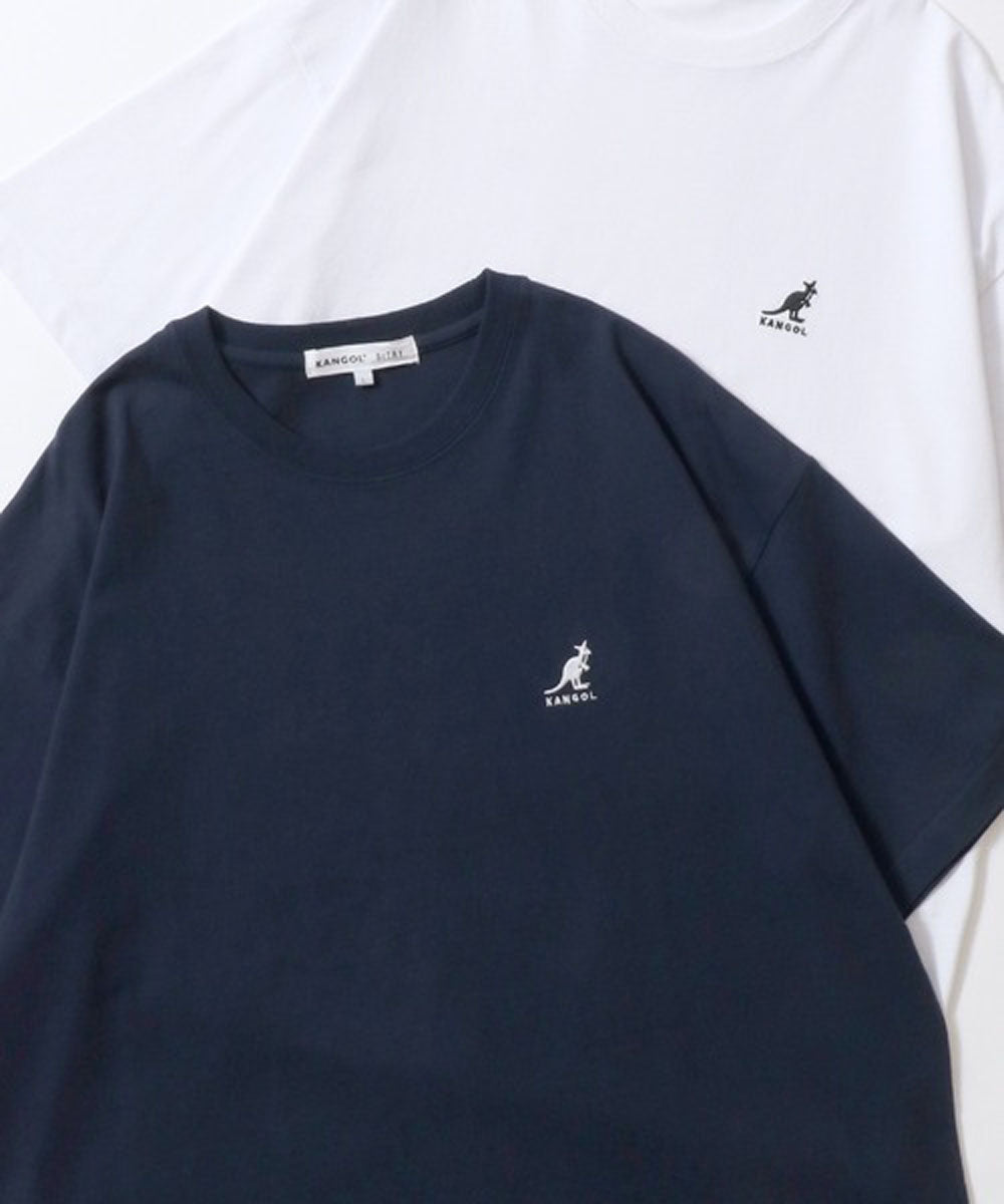 シトリー SITRY KANGOL/カンゴール 別注 オーバーサイズ ピグメント加工 半袖 Tシャツ レディース メンズ （ホワイト） ホワイト
