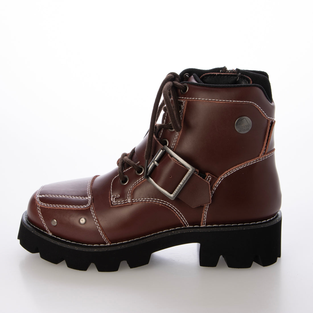 シエラデザインズ SIERRA DESIGNS ハーフ丈本革ブーツ （BURGUNDY） BURGUNDY