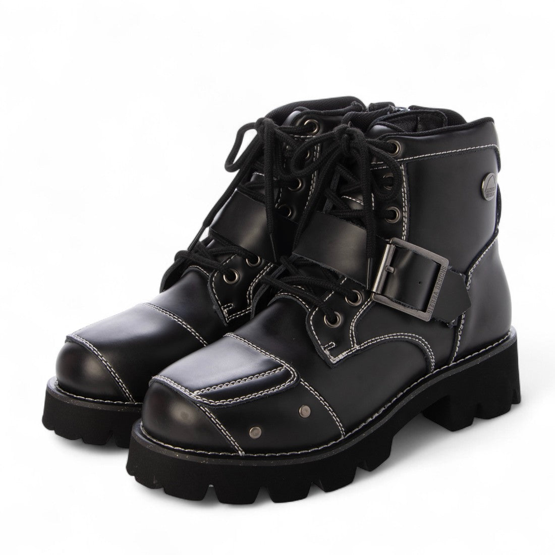シエラデザインズ SIERRA DESIGNS ハーフ丈本革ブーツ （BLACK） BLACK